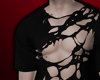 BLACK PRINT T-SHIRT