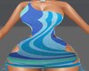 $ Blue Disco Dress e