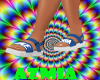 icey nike chanclas