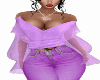 Poet Blouse purple