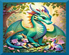 Baby Dragon Blue Frame 1