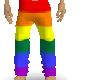 Rainbow pants