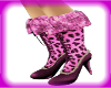 LEOPARD BOOTS~PINK