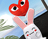 金 Valentine's Bunny 1
