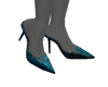 EEE Chloe Pumps Cyan