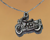 3D Motorcycle Necklace