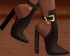 Brown belted Boots