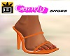 (B) Candi Orange Heels