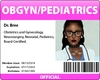 DR. Medical Name Badge