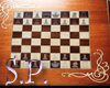 ~P~ Oak chess set