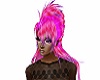 wild hot pink hairstyle