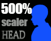 ★Head 500%