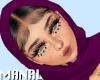 Hijab eggplant