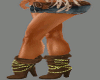 {LA} Brown suede boots