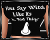 ☾ Med Witch Quote Tee