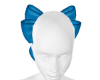 Blue Hair Bow