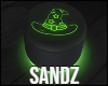 S. Halloween Neon Stool