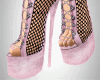 Knitted Lavender Heels