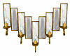 Gold Wall Candles