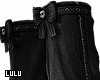 Lu| Goth boots + warmers