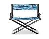 Blue Camo Deck Chair