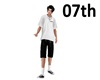 07th FullSet White Baggy