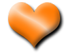 Heart Orange