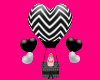 Personal Black Balloon M