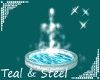 Teal & Steel An Fountain