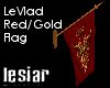 LeVlad Red and Gold Flag