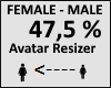 Avatar scaler 47,5%