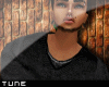 Tune Black VNeck Sweater