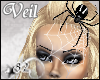 *82 Spider Veil White