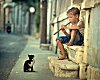 [C]Boy with Cat