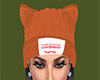 orange loverboy beanie