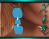 earrings blue xia