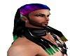 Bandana disco black hair