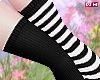 w. Black/White Socks S