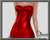 Red Fishtail Gown
