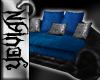 [Yev] Black-blue couch