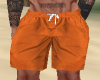 Orange Swim Trunks