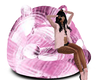pink kids chair