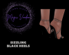 Sizzling Black Heels
