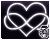 ☕| Wht Infinity Heart