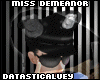 {d}Miss Demeanor -Hat