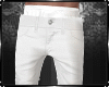 White Slim Pants