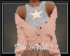 Peach Star Cardigan
