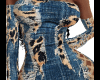jean print dress