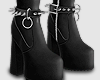 Spike cuff boots