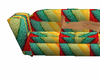 Rainbow couch